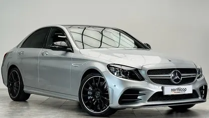 Silver Used 2019 Mercedes C43 AMG Premium Plus Sedan | £26,850 (Fair price)