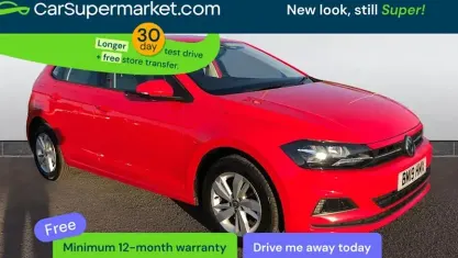 Używany VW Polo SE 65 KM (47 kW) 2019 Czerwony Hatchback