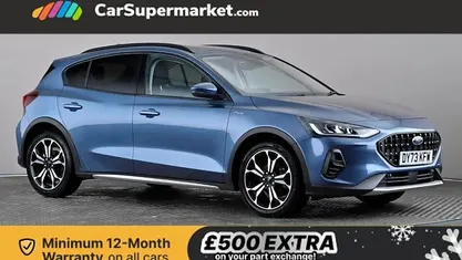Blue Used 2023 Ford Focus Active X Hatchback | £15,397 (Fair price)