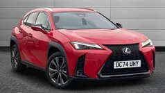 Fuji red Used 2024 Lexus UX 300h Sport Design Packet SUV | £31,250 (Fair price)