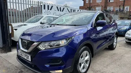 Used Nissan Qashqai Acenta 116 HP (85 kW) 2017 Blue SUV