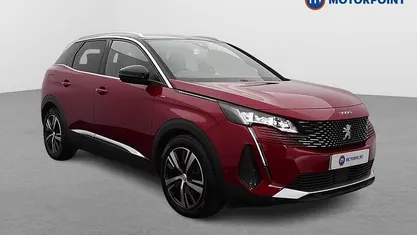 Red Used 2021 Peugeot 3008 Premium Hatchback | £17,299 (Fair price)