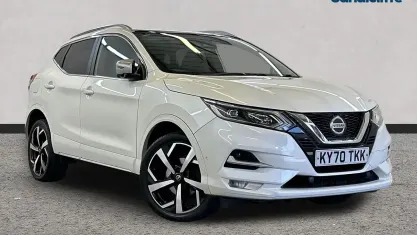 Used Nissan Qashqai Tekna+ 140 HP (102 kW) 2020 White SUV