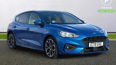 Blue Used 2019 Ford Focus Premium Hatchback | £12,599 (Fair price)