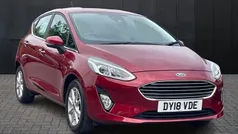 Red Used 2018 Ford Fiesta Zetec Hatchback | £8,671 (Fair price)