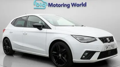 Used Seat Ibiza FR 110 HP (80 kW) 2022 White Hatchback