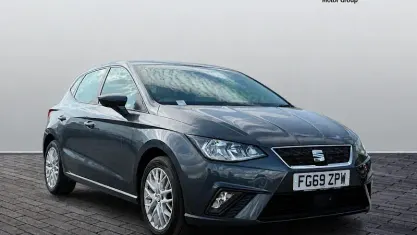 Used Seat Ibiza SE Technology 95 HP (69 kW) 2021 Grey Hatchback