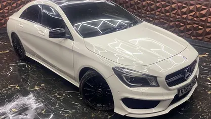 Used Mercedes CLA220 AMG 170 HP (125 kW) 2013 White Sedan
