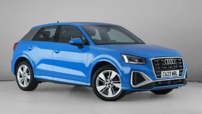 Used Audi Q2 S-Line 150 HP (110 kW) 2023 Blue SUV