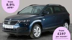 Blue Used 2021 Skoda Karoq SE Technology SUV | £14,943 (Fair price)