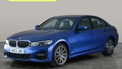 Used BMW 330e M Sport 292 HP (214 kW) 2022 Blue Sedan
