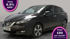 Black Used 2021 Nissan Leaf N-Connecta Hatchback | £7,368 (Fair price)