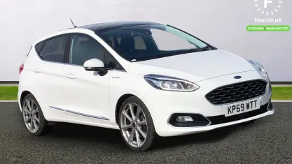 Used Ford Fiesta Vignale 101 HP (74 kW) 2019 White Hatchback