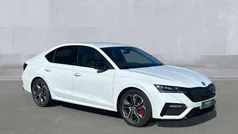 White Used 2023 Skoda Octavia vRS Hatchback | £23,450 (Fair price)