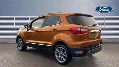 Used Ford Ecosport Titanium 101 HP (74 kW) 2018 Orange SUV