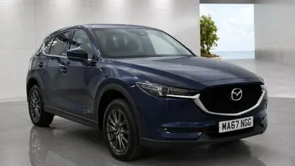 Used Mazda CX-5 150 HP (110 kW) 2017 Blue SUV