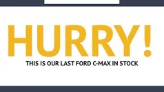 Used 2018 Ford C-MAX Zetec MPV | £5,695 (Good price)