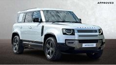 Hakuba silver Used 2023 Land Rover Defender HSE Dynamic SUV | £57,195 (Super price)