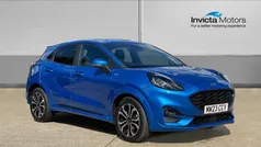 Blue Used 2023 Ford Puma Gen-E ST-Line Hatchback | £16,400 (Fair price)