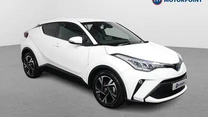 White Used 2022 Toyota C-HR Design SUV | £19,299 (Fair price)