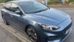 Blue Used 2019 Ford Focus ST-Line X Hatchback | £11,899 (Fair price)