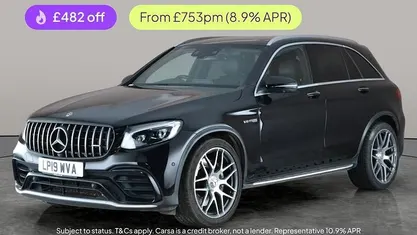 Black Used 2019 Mercedes GLC63 AMG Premium Estate | £35,479 (Fair price)