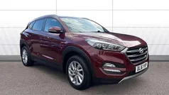 Red Used 2015 Hyundai Tucson SE SUV | £8,101 (Fair price)