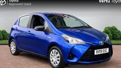 Blue Used 2019 Toyota Yaris Hybrid Active Hatchback | £11,753 (Good price)