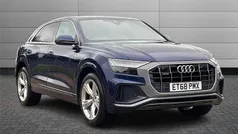 Navarra blue Used 2018 Audi Q8 S-Line SUV | £29,995 (Fair price)