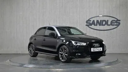 Used Audi A1 Sportback Black Edition 150 HP (110 kW) 2017 Black Hatchback