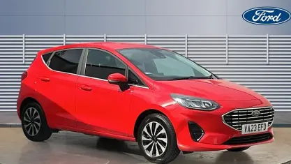 Used Ford Fiesta Titanium 101 HP (74 kW) 2022 Red Hatchback