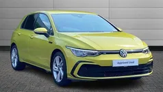 Yellow Used 2020 VW Golf VIII R-line Hatchback | £21,195 (Fair price)