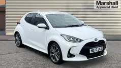 White Used 2024 Toyota Yaris Hybrid Hatchback | £20,827 (Fair price)