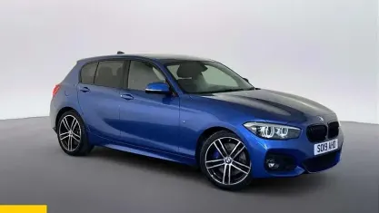 Used BMW 118 M Sport 136 HP (100 kW) 2019 Blue Hatchback