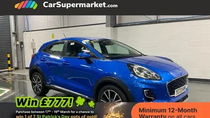 Used Ford Puma Titanium 125 HP (91 kW) 2023 Blue SUV