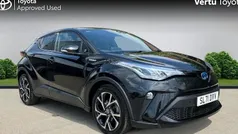 Black Used 2021 Toyota C-HR Design SUV | £20,725 (Fair price)