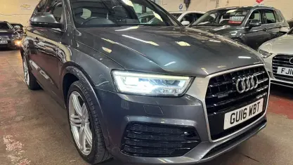 Used Audi Q3 S-line plus 184 HP (135 kW) 2016 Grey SUV