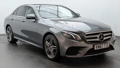 Grey Used 2018 Mercedes E220 AMG line Sedan | £16,950 (Fair price)