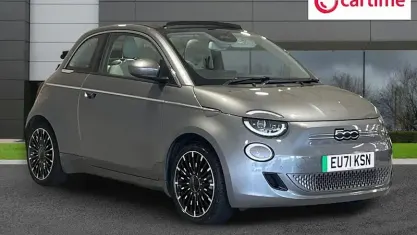 Used Fiat 500e La Prima 86 kW (118 HP) 2021 Grey Cabriolet
