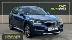 Blue Used 2021 BMW X1 xLine SUV | £20,595 (Fair price)