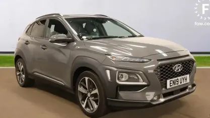 Used Hyundai Kona Premium 177 HP (130 kW) 2019 Grey SUV