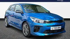 Blue Used 2023 Kia Rio 4 Hatchback | £17,690 (Fair price)