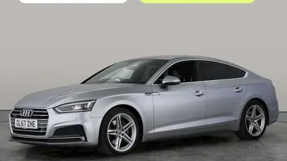 Used Audi A5 Sportback S-Line 190 HP (139 kW) 2017 Silver Hatchback