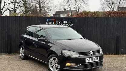 Black Used 2016 VW Polo Match Hatchback | £6,645 (Fair price)