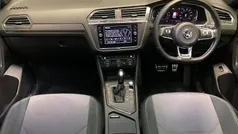 Black Used 2020 VW Tiguan Allspace R-line SUV | £23,029 (Fair price)