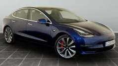 Blue Used 2019 Tesla Model 3 Performance Sedan | £14,295 (Fair price)
