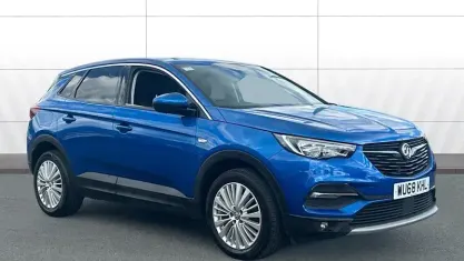 Używany Vauxhall Grandland X 131 KM (96 kW) 2018 Niebieski SUV