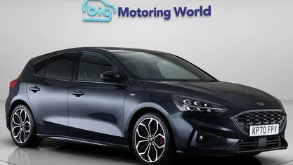 Used Ford Focus ST-Line X 125 HP (91 kW) 2021 Blue Hatchback