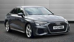 Daytona grey Used 2021 Audi A3 S-Line Sedan | £19,750 (Fair price)