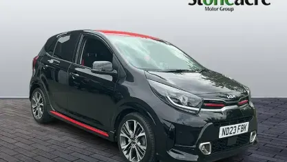 Used Kia Picanto GT-Line 67 HP (49 kW) 2023 Black Hatchback
